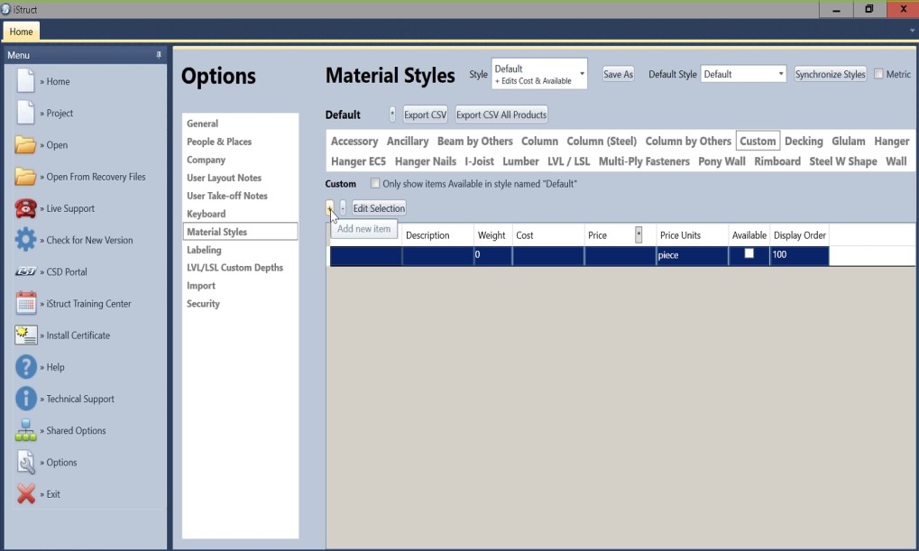 Materials Management