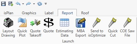 Report Ribbon In Hyperview Report